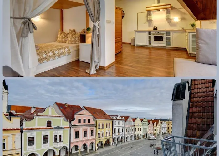 Apartmany Trebon Bily Beranek